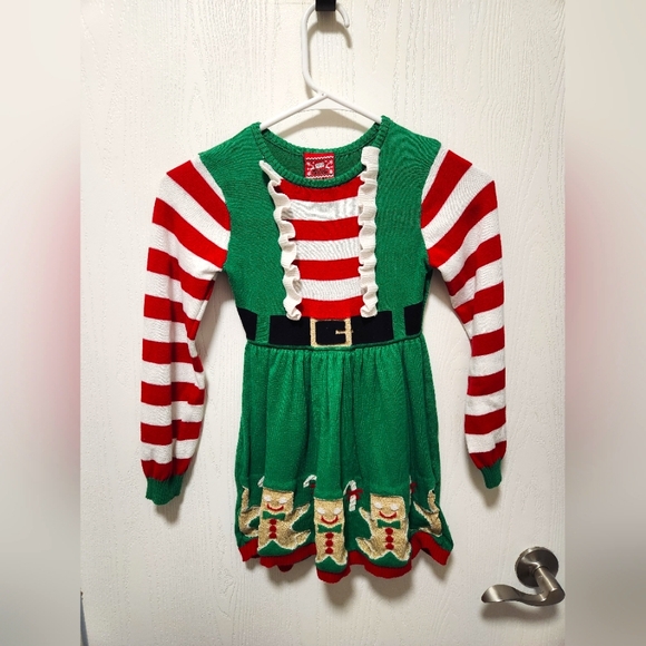 Childrens Christmas Dress - Picture 1 of 3